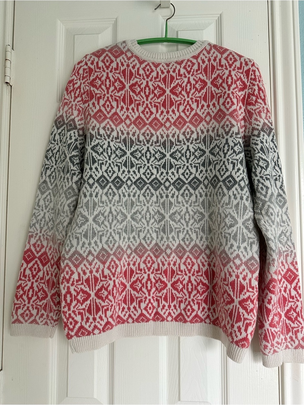 Talbot’s Lambswool Blended Crewneck Sweater Women’s size Petite Large - Picture 4 of 5